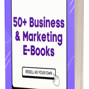 50+ Business & Marketing eBooks Mega Bundle | Master Resell Rights (MRR), Business eBooks