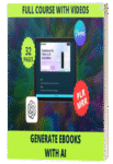 New Generate a complete eBook with AI, step-by-step Masterclass with videos