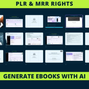 New Generate a complete eBook with AI, step-by-step Masterclass with videos